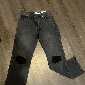 KanCan Black Distressed Women Jeans